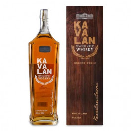   Kavalan Віскі  Single в коробці, 1 л (4710085216062)