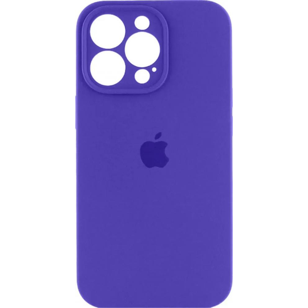 Borofone Silicone Full Case AA Camera Protect for Apple iPhone 15 Pro Dark Purple (FullAAi15P-22) - зображення 1