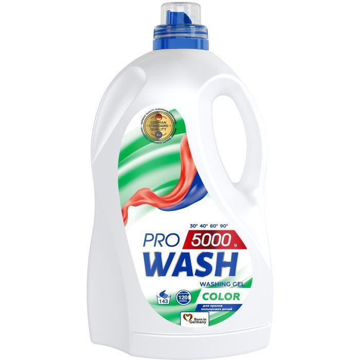 Pro Wash Гель для прання  Color 4.8 л 120 циклів прання (4262396144133) - зображення 1