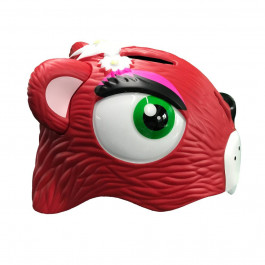   Crazy Safety Bicycle helmet / Red Leopard