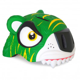   Crazy Safety Bicycle helmet / Green Tiger