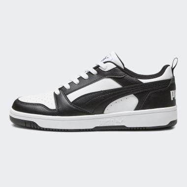 PUMA Кеди rebound v6 low (392328-01) 10 Білий, Чорний - зображення 1