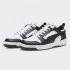 PUMA Мужские кеды низкие  Rebound V6 Low 39232801 42 (8UK) 27 см  White- Black- White (4099683263501) - зображення 2