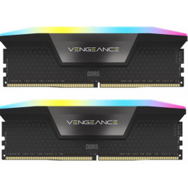   Corsair 32 GB (2x16GB) DDR5 6000 MHz Vengeance RGB (CMH32GX5M2E6000C36)