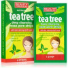 Beauty Formulas Tea Tree очищуючий пластир для забитих пор на носі 6 кс - зображення 1