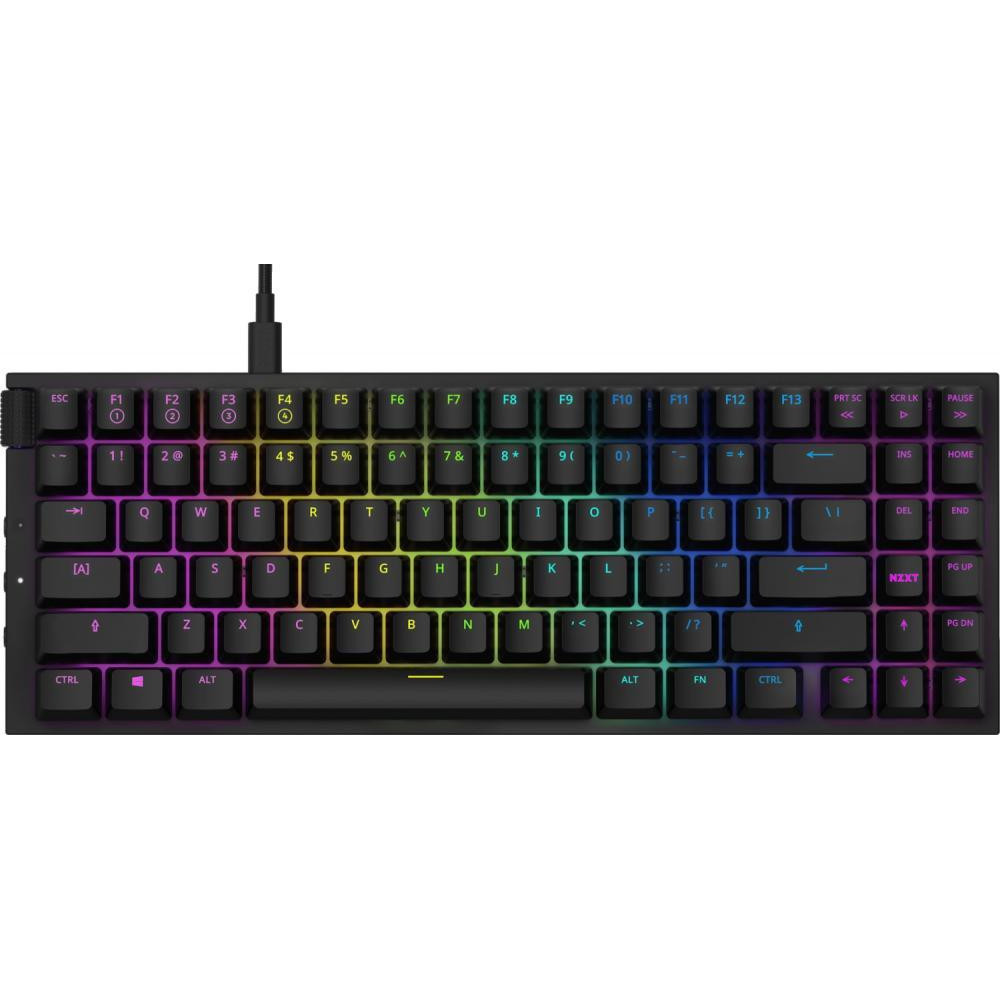 NZXT Function MiniTKL Red Switches Black (KB-175UK-BR) - зображення 1