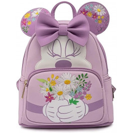   Loungefly Disney - Minnie Mouse Holding Flowers Mini Backpack