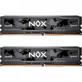   Apacer 32 GB (2x16GB) DDR5 5200 MHz NOX (AH5U32G52C522MBAA-2)