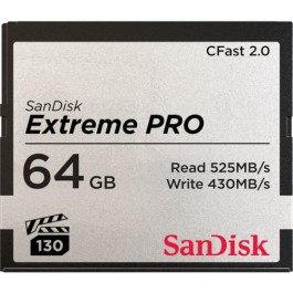   SanDisk 64 GB Extreme Pro CFast 2.0 SDCFSP-064G-G46D