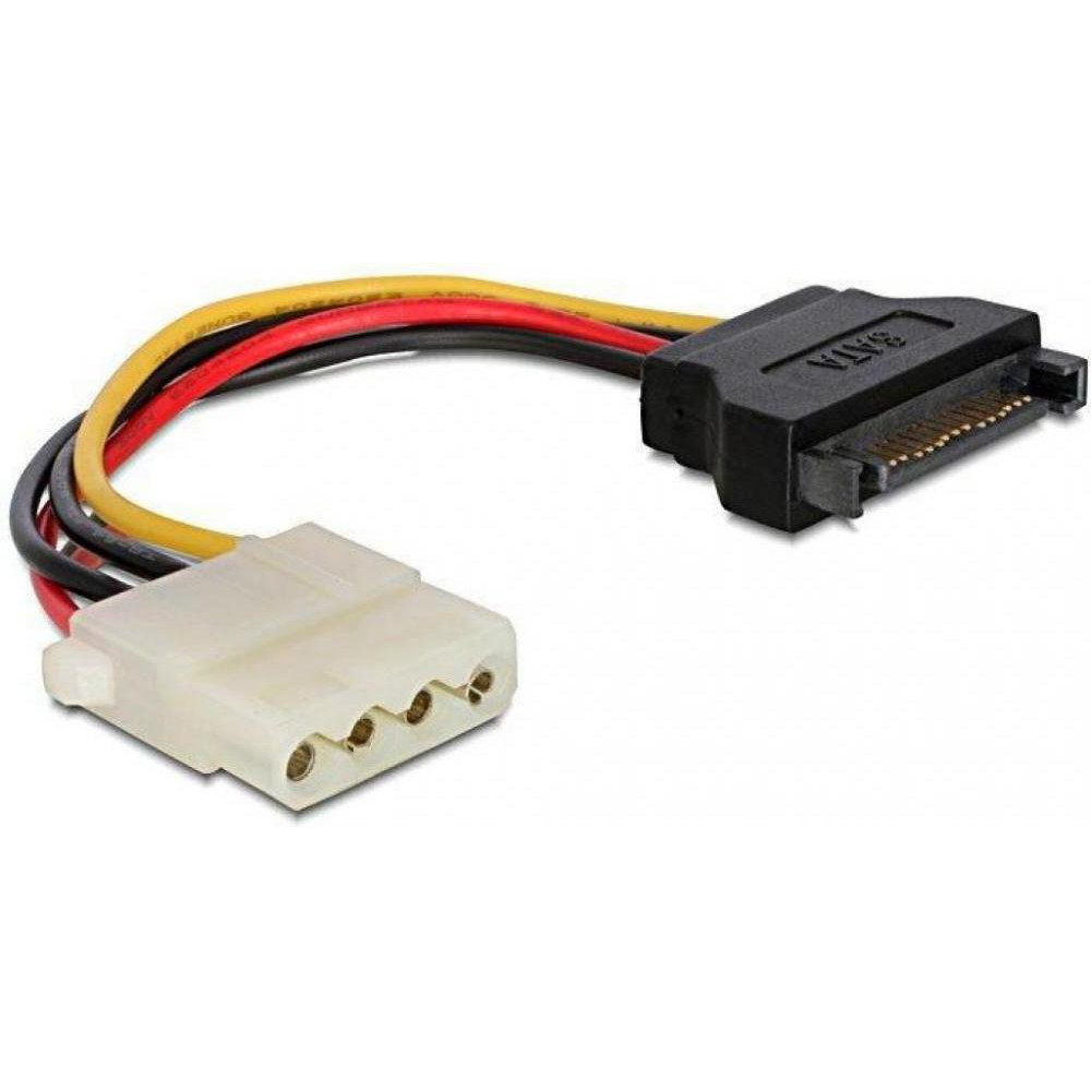 Cablexpert Molex to SATA power 0.15m (CC-SATA-PS-M) - зображення 1