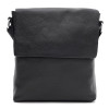 Borsa Leather Сумка через плече чоловіча шкіряна чорна  K13658bl-black - зображення 1