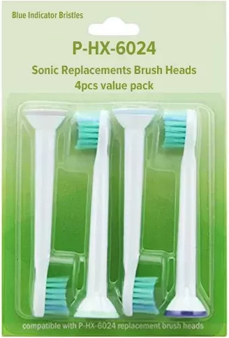  Brush Heads ProResults Mini White P-HX-6024 for Philips 4 шт. - зображення 1