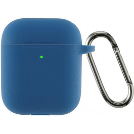   ArmorStandart Чохол  Ultrathin Silicone Case With Hook для Apple AirPods 2 Lake Blue (ARM59683)