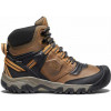 KEEN Черевики трекінгові ridge flex mid wp m (1025666) 10 Коричневий, Чорний - зображення 1