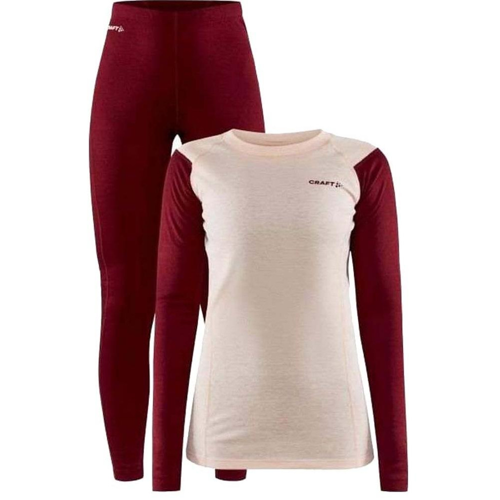 Craft Комплект термобілизни CORE WARM BASELAYER SET W 1909708-488718 р.S червоний - зображення 1