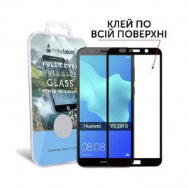   MakeFuture Защитное стекло Full Cover Glue для Huawei Y5 2018 Black (MGFCFG-HUY518B)