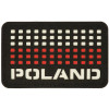 M-Tac Flag Poland Laser Cut - Чорний Білий/Червоний (51006102) - зображення 1