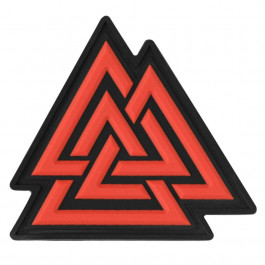   M-Tac Пластир  Valknut PVC чорний/червоний (51163233)