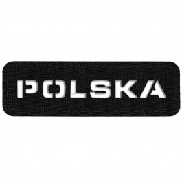   M-Tac Нашивка ажурна  Polska Laser Cut - Black (51002002)