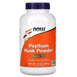   Now Вітамін Now Foods Подорожник, порошок з лушпиння насіння, Psyllium Husk Powder (NOW-05975)