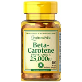   Puritan's Pride Beta-Carotene 25000 IU 100 капс