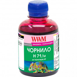   WWM Чернила для HP №711 200г Magenta Водорастворимые (H71/M)