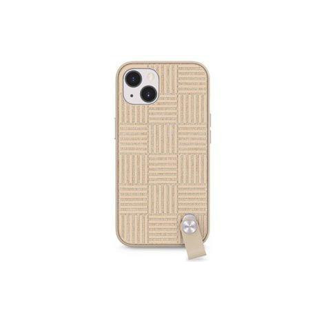 Moshi Altra Slim Hardshell Case with Wrist Strap for iPhone 13 Sahara Beige (99MO117702) - зображення 1