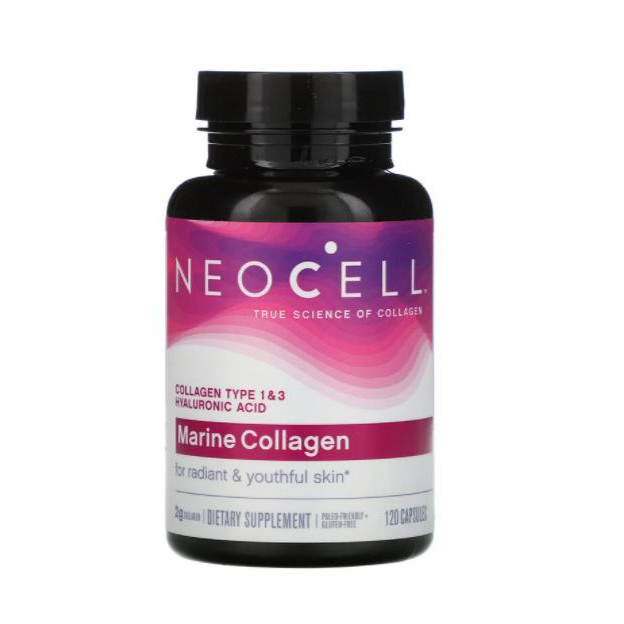 Neocell Marine Collagen 120 Caps Морський колаген і гіалуронова к-та - зображення 1