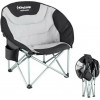 KingCamp Moon Camping Chair with Cooler Black/Grey (KC3989) - зображення 1