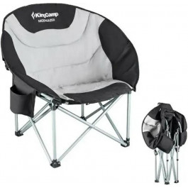   KingCamp Moon Camping Chair with Cooler Black/Grey (KC3989)