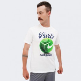   Nike Біла чоловіча футболка  PSG M NK HM FIELD SS TEE FV8559-121