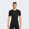 Nike Чорна чоловіча футболка  M NP DF TIGHT TOP SS FB7932-010 - зображення 1