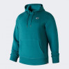 New Balance Зелена чоловіча кофта  Small Logo Hoodie nblMT23602VDA - зображення 1