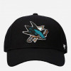 47 Brand Чоловіча бейсболка  Nhl San Jose Sharks чорна (H-MVP22WBV-BK) (888442734505) - зображення 1