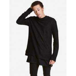   H&M Лонгслів  XAZ049953VUXJ XS Чорний (DD8000007682416)