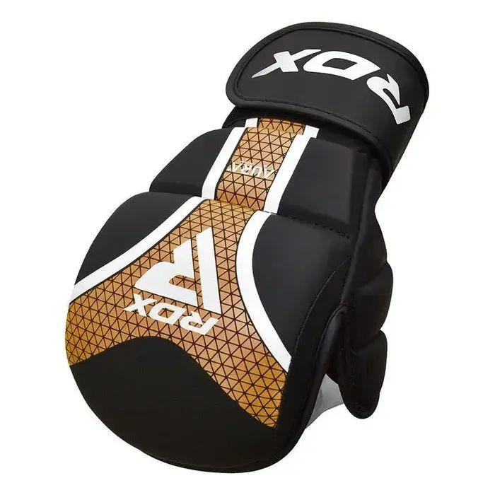 RDX Рукавички для MMA Shooter Aura Plus T-17, M Black Golden (GSR-T17BGL-M+) - зображення 1