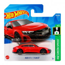   Hot Wheels Audi RS E-Tron GT Green Speed 1:64 HCX39 Red