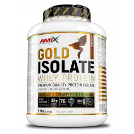   Amix Gold Whey Protein Isolate 2280 g /76 servings/ Chocolate