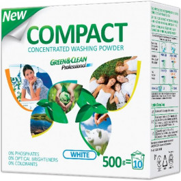   Green&Clean Стиральный порошок Professional Compact 500 г (4823069702250)