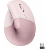 Logitech Lift Vertical Ergonomic Mouse Rose (910-006478) - зображення 1