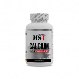   MST Nutrition Calcium Citrate + Vitamin D3 + K2 MK7 120 таблеток