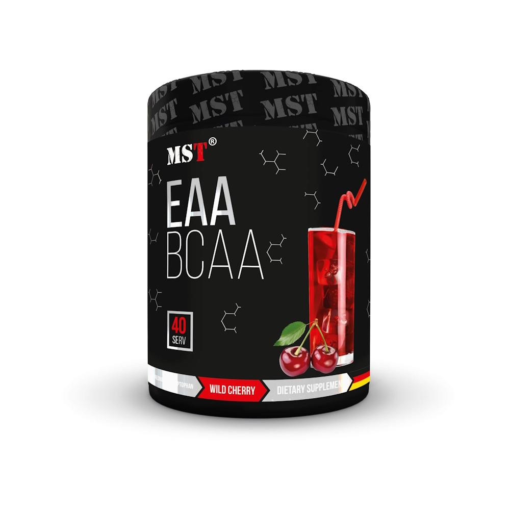 MST Nutrition BCAA & EAA Zero 520 g /40 servings/ Cherry - зображення 1