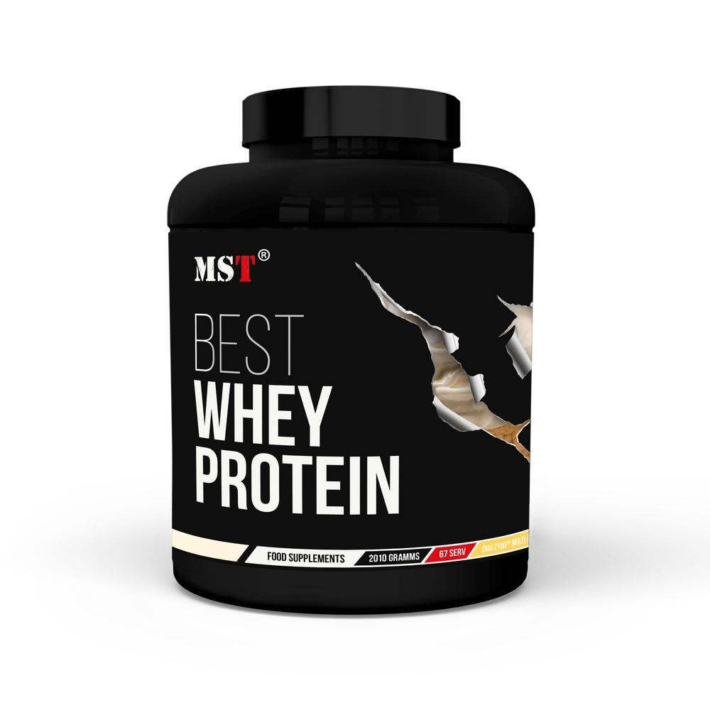 MST Nutrition Protein Best Whey + Enzyme 2010 g /67 servings/ Vanilla Ice Cream - зображення 1