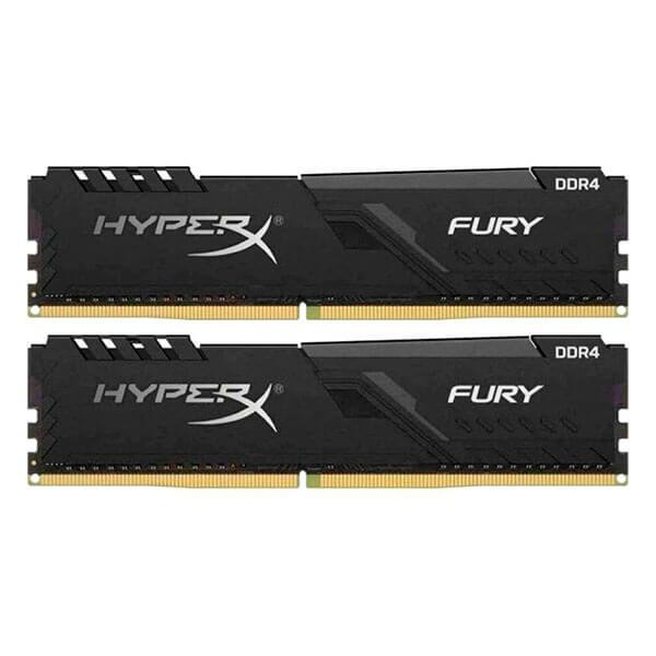 HyperX 64 GB (2x32GB) DDR4 3466 MHz Fury Black (HX434C17FB3K2/64) - зображення 1