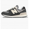 New Balance Кросівки  574 Lace Up Sneakers Black WL574PA 40.5 - зображення 1