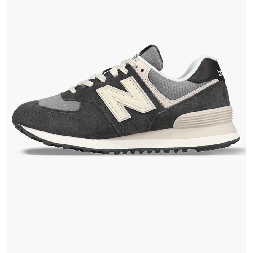 New Balance Кросівки  574 Lace Up Sneakers Black WL574PA 40.5 - зображення 1