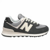 New Balance Кросівки  574 Lace Up Sneakers Black WL574PA 40.5 - зображення 2