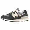 New Balance Кросівки  574 Lace Up Sneakers Black WL574PA 40.5 - зображення 4