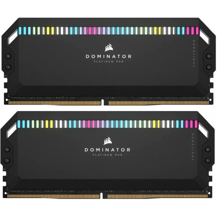 Corsair 32 GB (2x16GB) DDR5 6000 MHz Dominator Platinum RGB (CMT32GX5M2X6000C36) - зображення 1