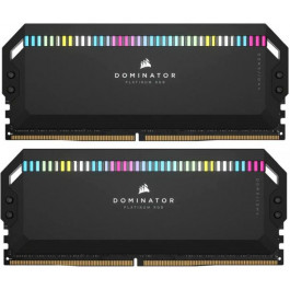   Corsair 32 GB (2x16GB) DDR5 6000 MHz Dominator Platinum RGB (CMT32GX5M2X6000C36)